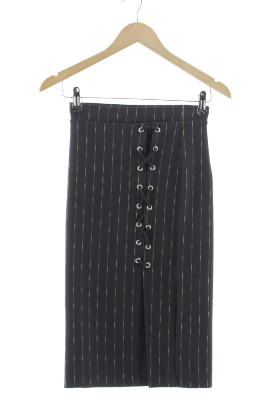 Falda de Bershka de la talla XS, de color rayas