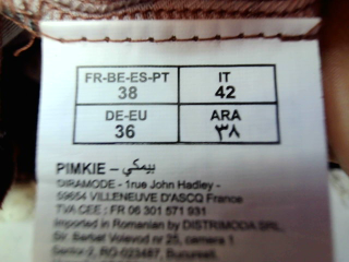 Jupe Pimkie de la taille 38, de couleur fleurs