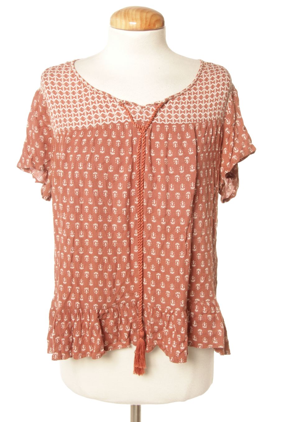 Blouse à manches courtes Amichi de la taille M, de couleur imprimés