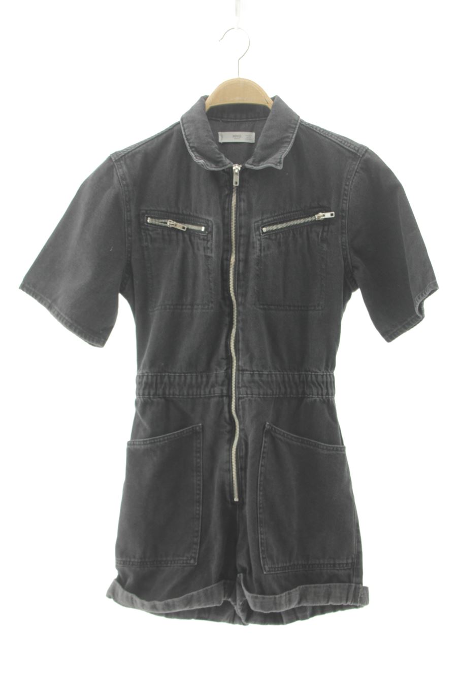Combinaisons Mango de la taille S, de couleur noir de denim
