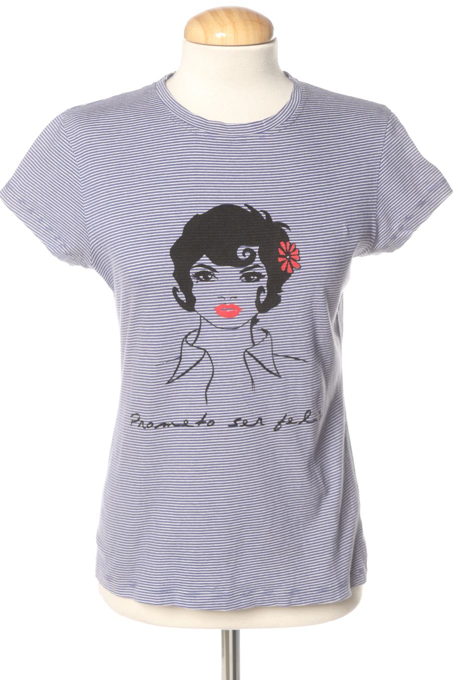 T-shirt Dolores Promesas de la taille S, de couleur rayures