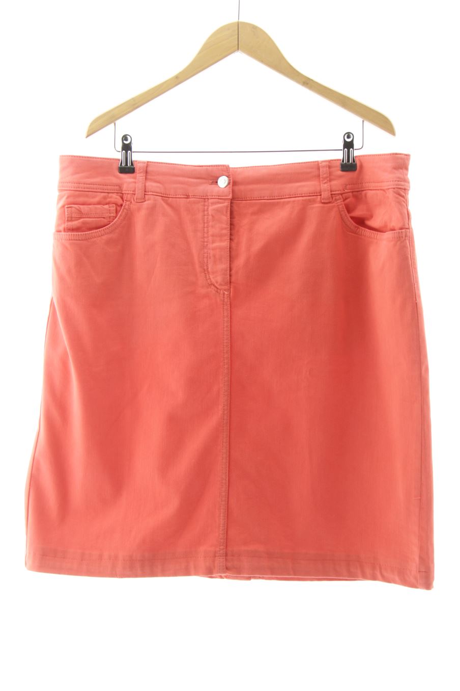 Jupe Gerry Weber de la taille 48, de couleur corail de denim