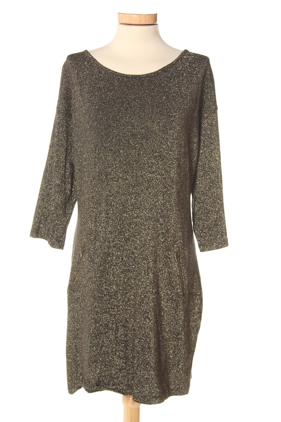 Robe casual Easy wear de la taille 42, de couleur noir