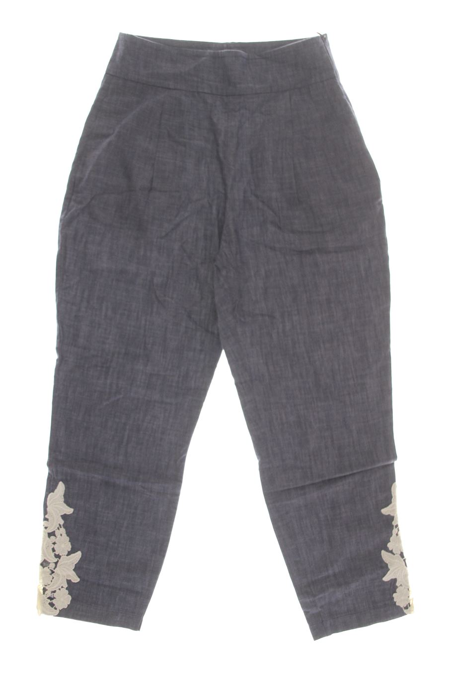 Pantalones de Zara de la talla S, de color azul