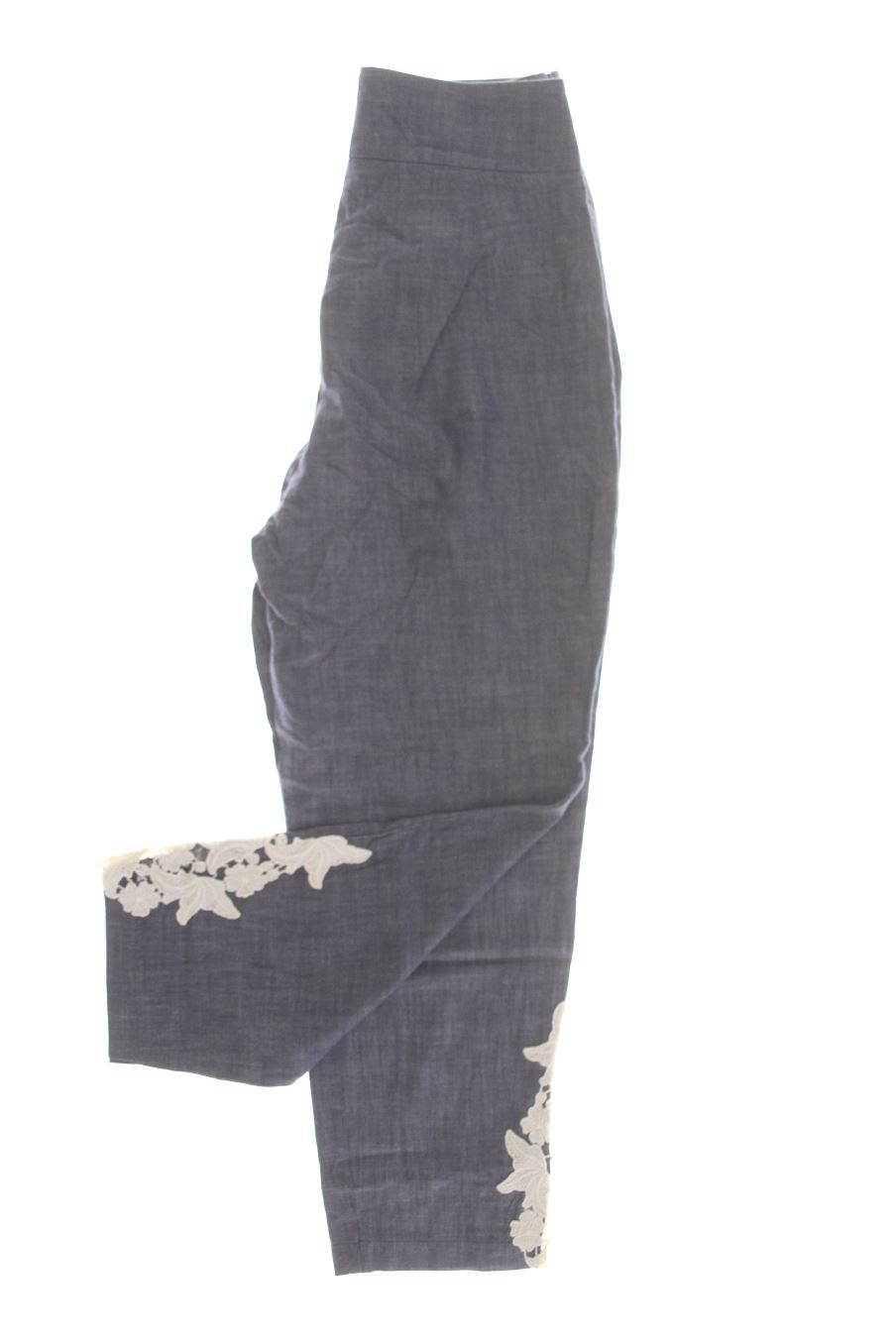 Pantalones de Zara de la talla S, de color azul
