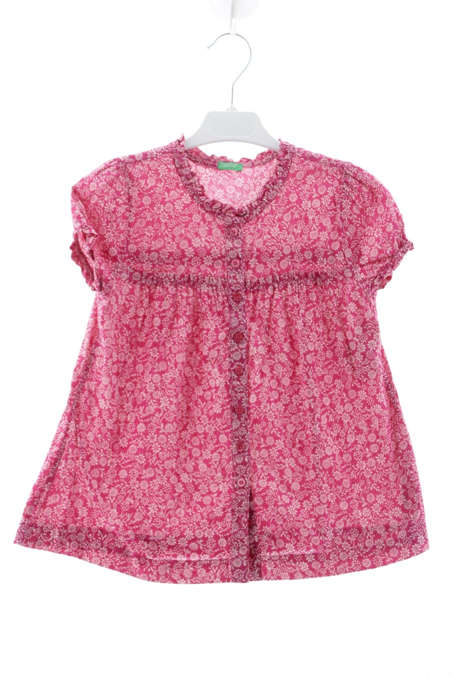 Blouse à manches courtes Benetton de la taille 8 ans de seconde main