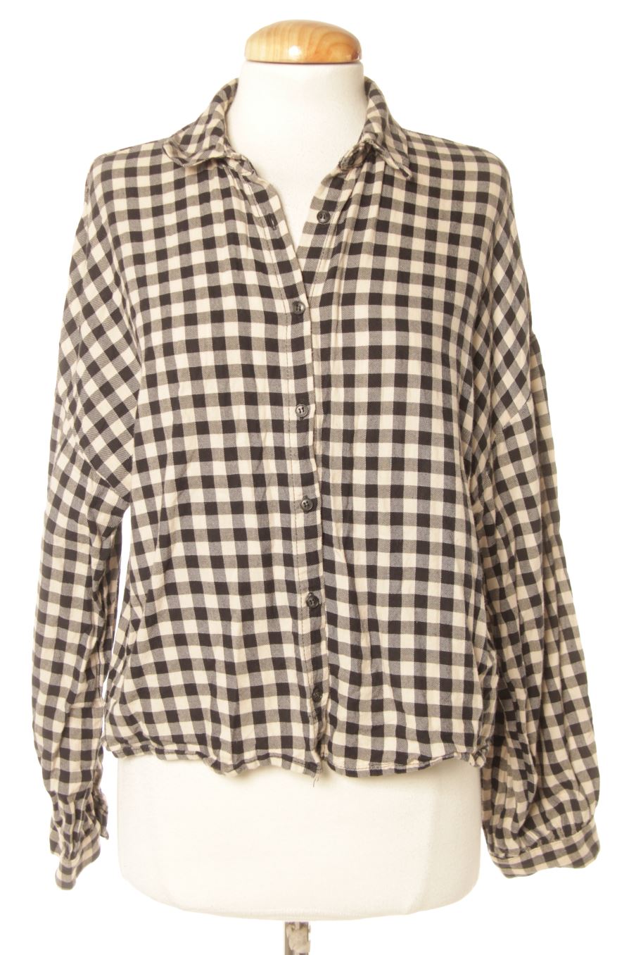 Camisa de Pull & Bear de la talla S, de color cuadros