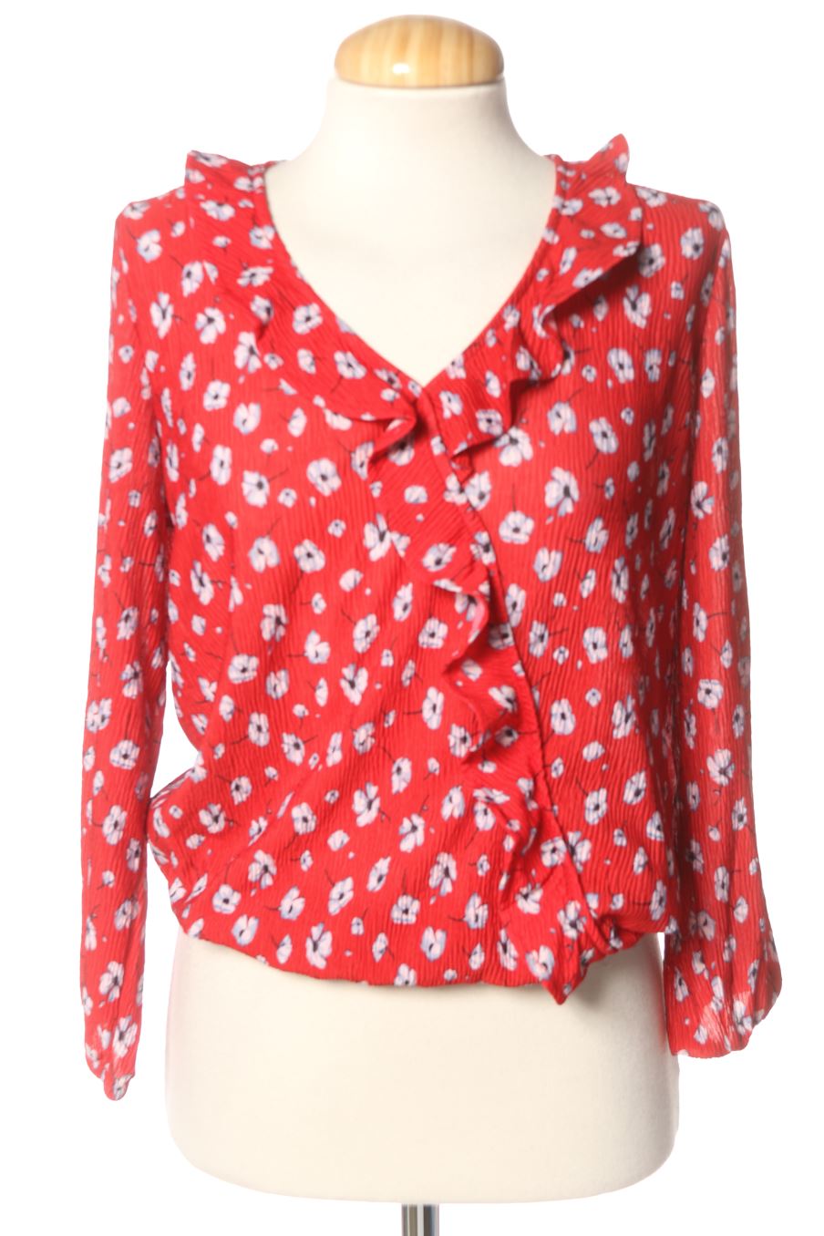 Blusa de manga larga de Springfield de la talla M, de color flores