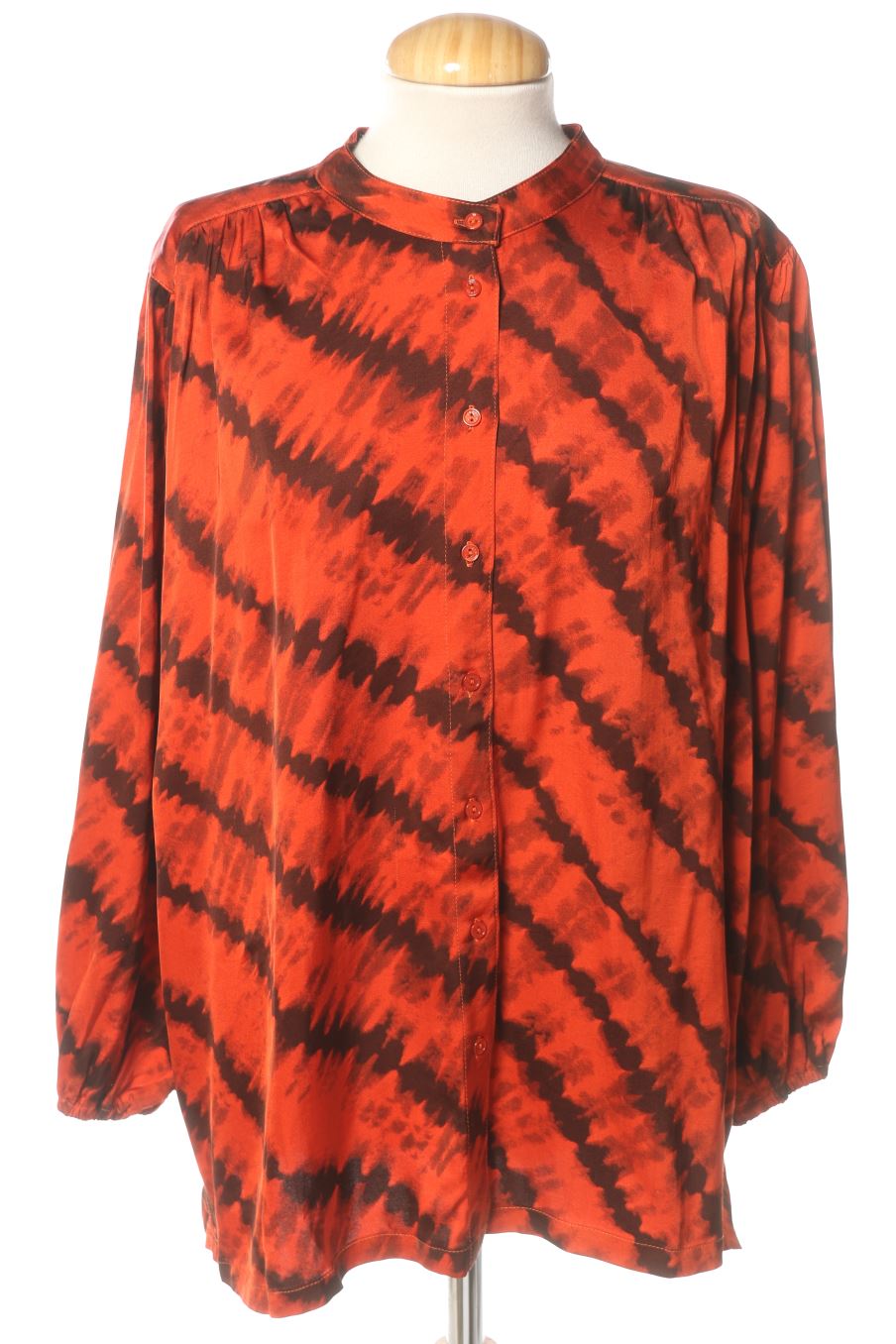 Langärmelige Bluse von Yerse Größe M, Farbe Orange, für