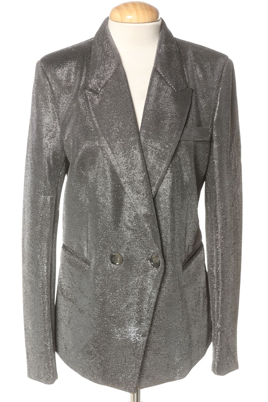 Blazer von H&M Größe 38, Farbe Silbern, für