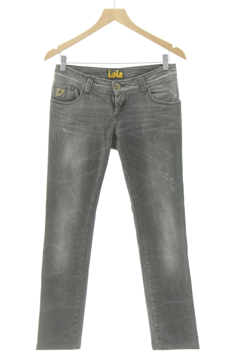 Jeans von Lois Größe 36, Farbe Grau, aus Jeanskleidung für
