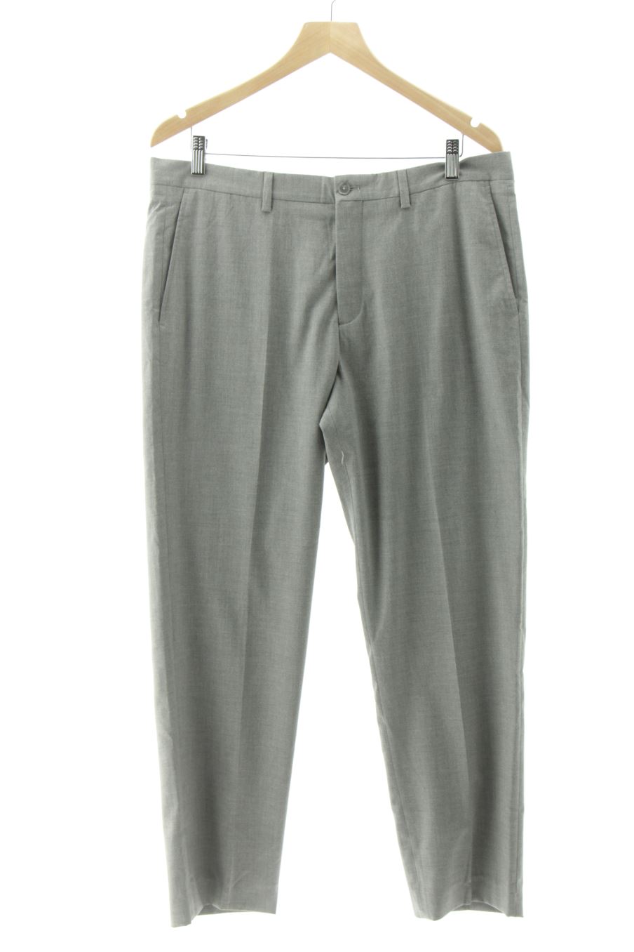 Pantalon Zara de la taille 44, de couleur gris