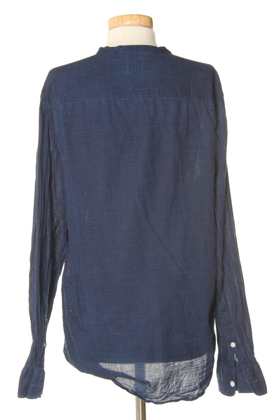 Blouse à manches longues H&M de la taille S, de couleur bleu marine