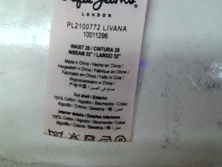 Pantalón de Pepe Jeans de la talla 38, de color rojo