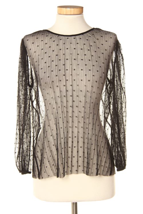 Blusa a maniche lunghe
