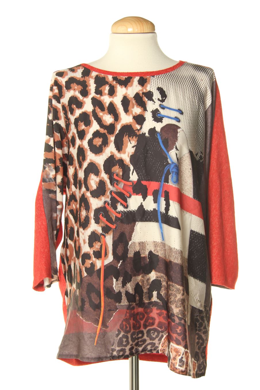 Langärmelige Bluse von Taifun Größe L, Farbe Aufdruck, für