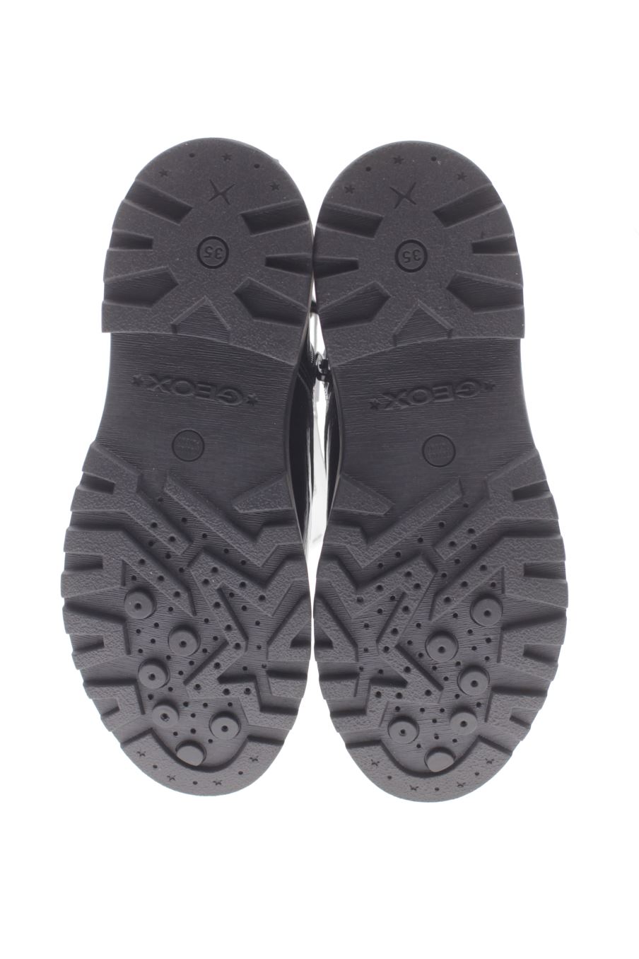 Botines de Geox de la talla 35, de color negro de