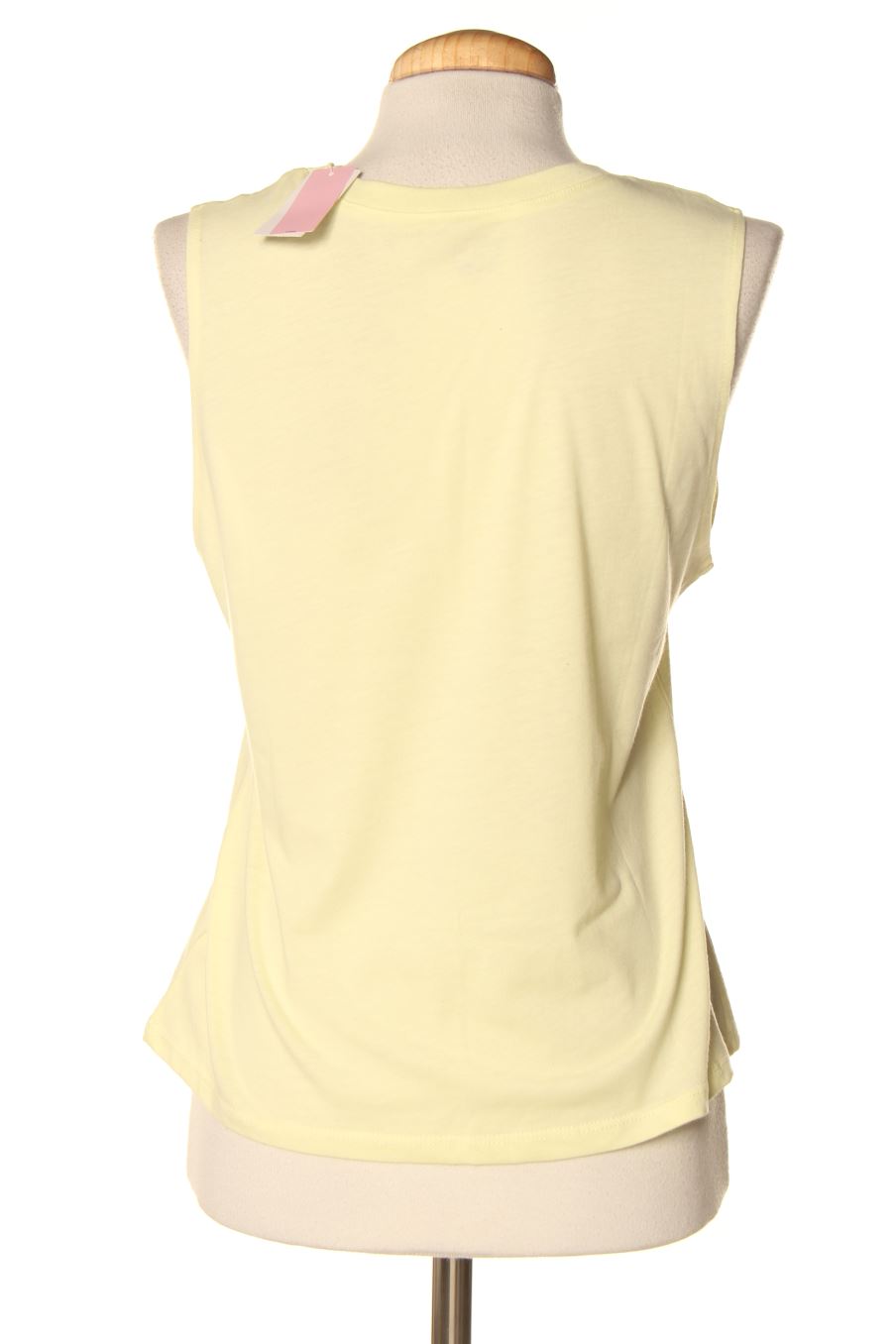 Camiseta sin mangas de Undiz de la talla XS, de color amarillo