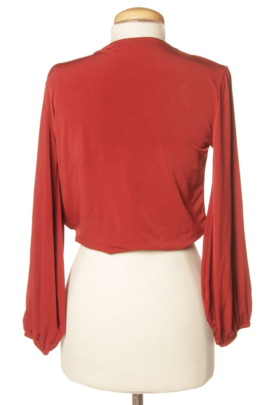 Langärmelige Bluse von TRENDYOL Größe S, Farbe Orange, für