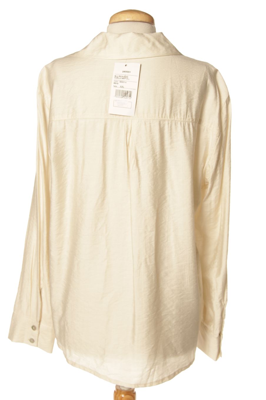 Chemise Marka de la taille XXL, de couleur beige