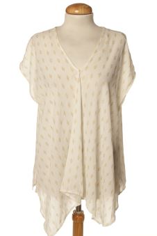Blouse à manches courtes M Elogy
