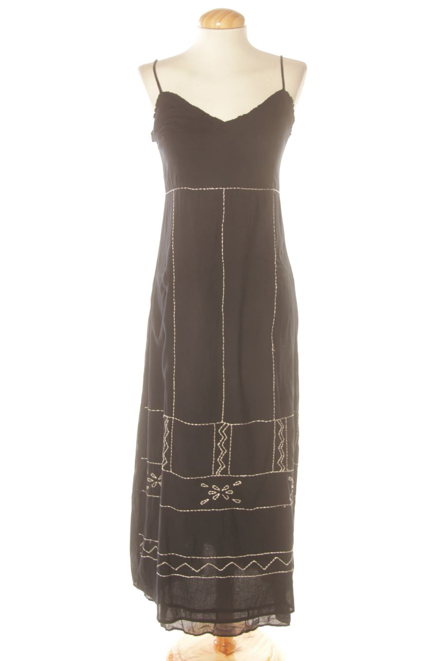 Robe casual Van-dos de la taille 40, de couleur noir