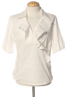 Blusa de manga corta 42 Cortefiel