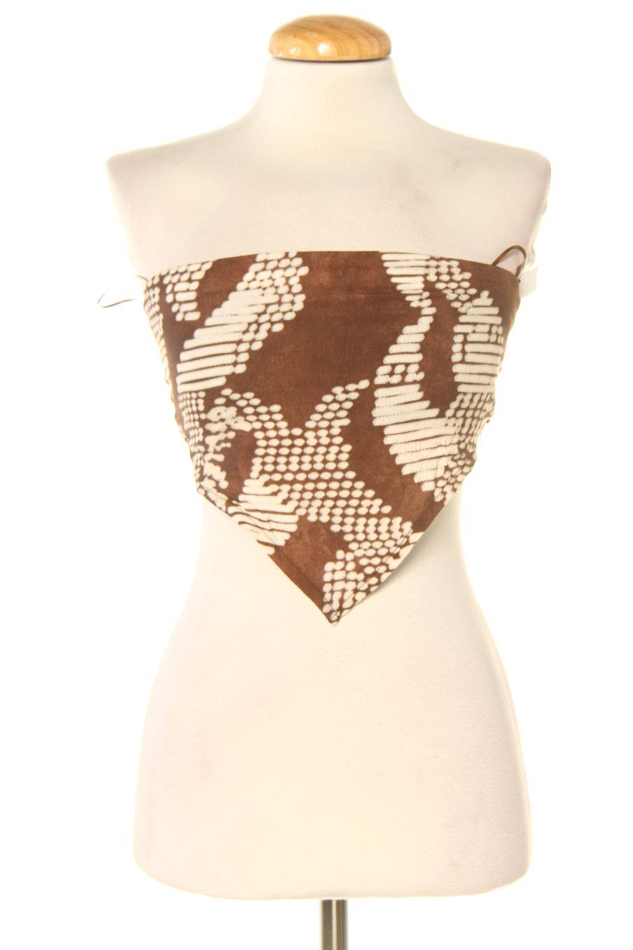 Top Pull & Bear de la taille XS, de couleur marron