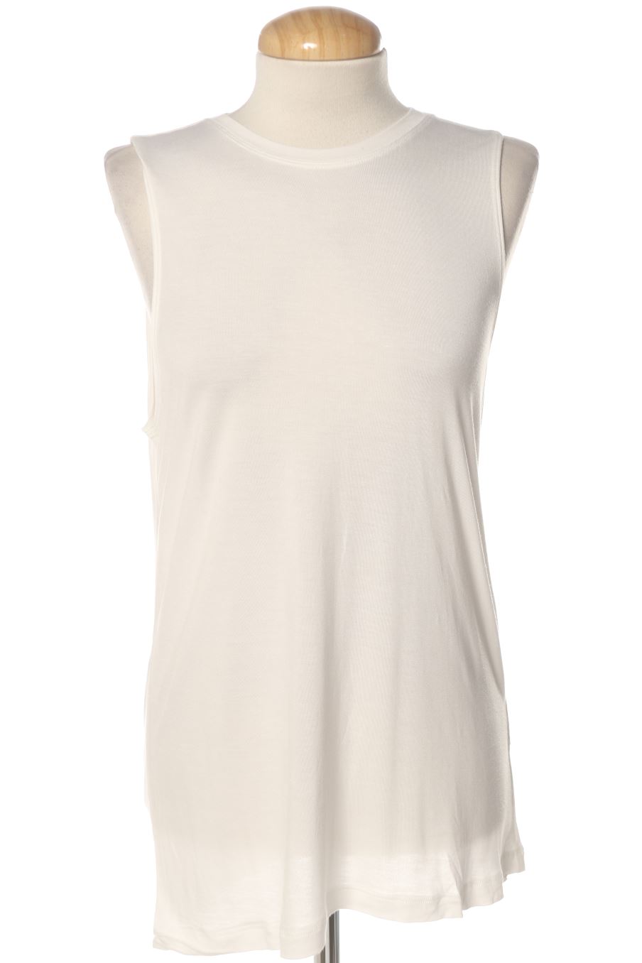 Top sport H&M de la taille S, de couleur blanc