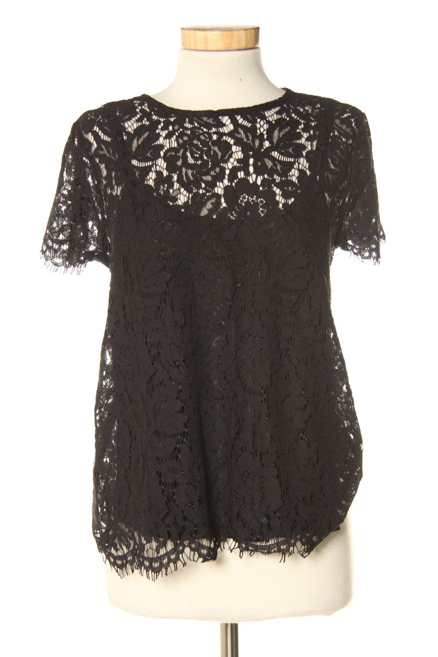 Blouse à manches courtes PERCENTIL de la taille 36, de couleur noir