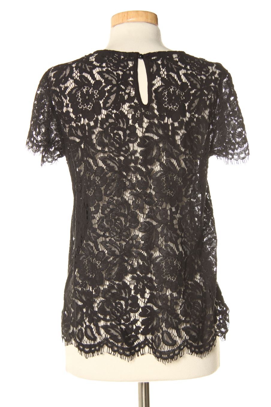 Blouse à manches courtes PERCENTIL de la taille 36, de couleur noir