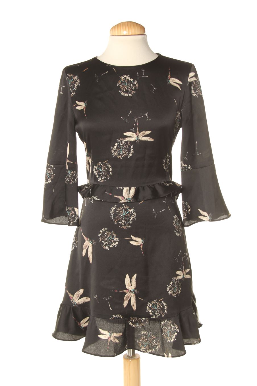 Robe casual Zara de la taille XS, de couleur imprimés