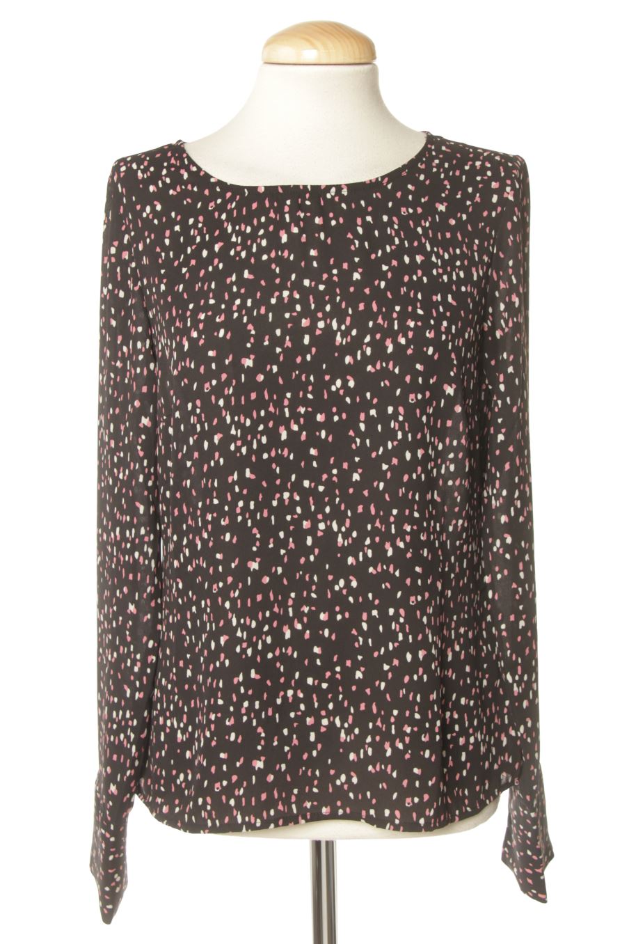 Blouse à manches longues Pieces de la taille XS, de couleur imprimés
