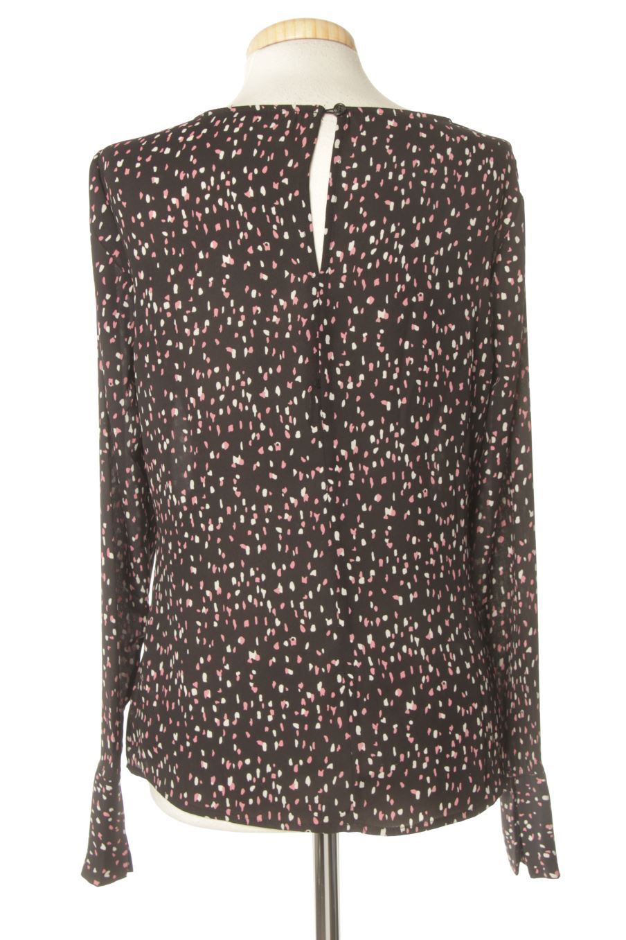 Blouse à manches longues Pieces de la taille XS, de couleur imprimés