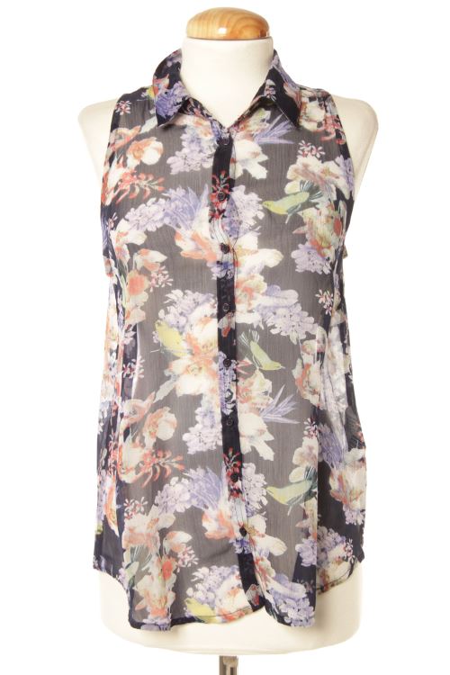 Chemise sans manches
