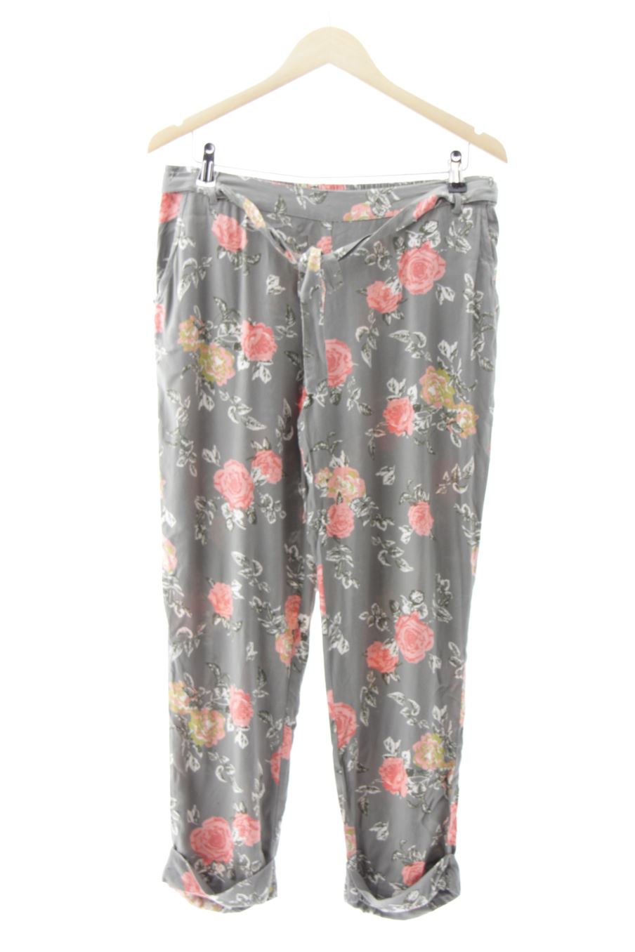 Pantalon Casual BLANCHEPORTE de la taille 42, de couleur fleurs