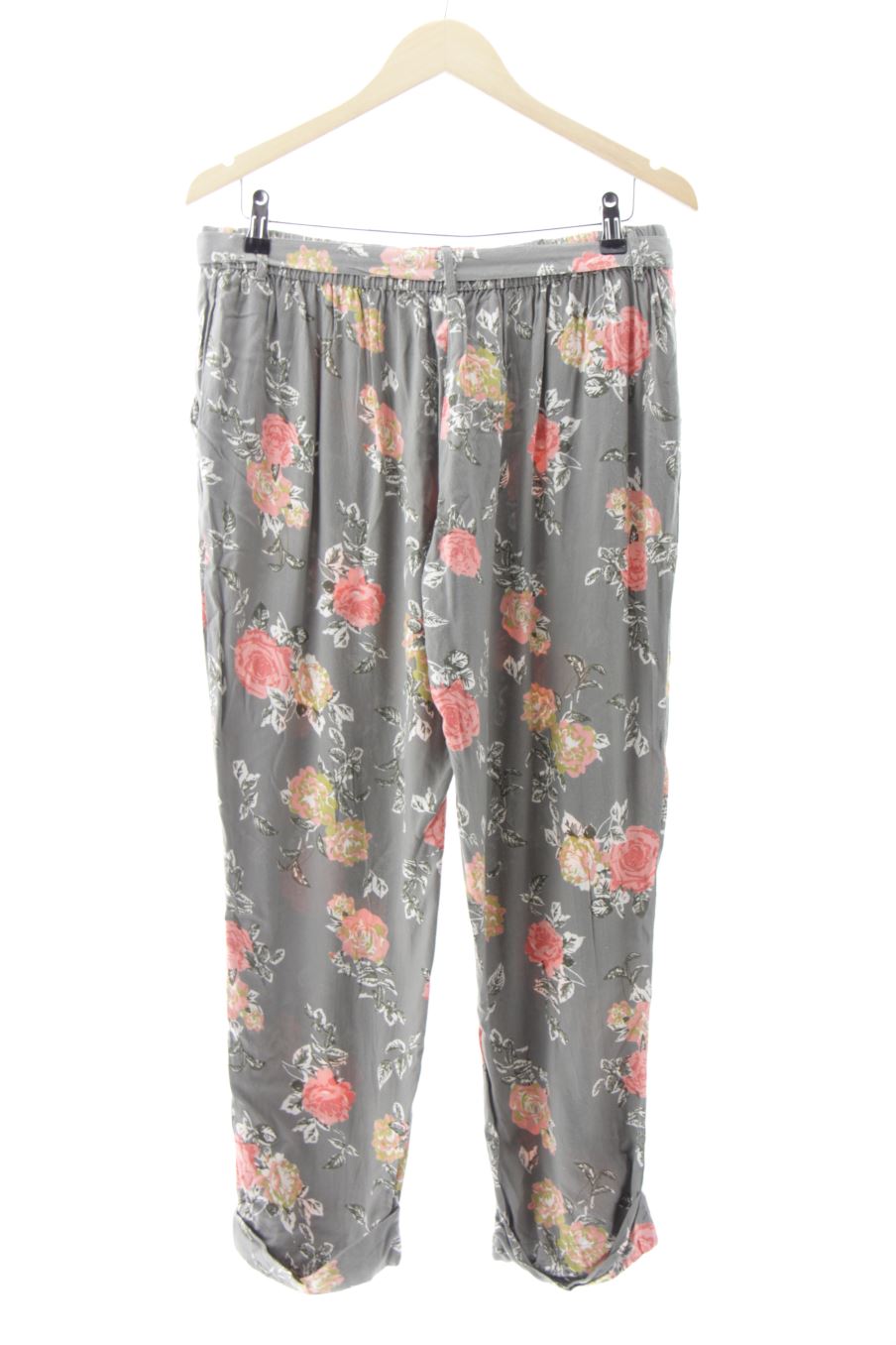 Pantalon Casual BLANCHEPORTE de la taille 42, de couleur fleurs