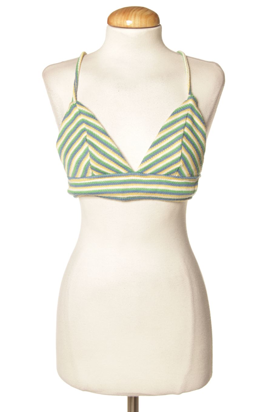 Top de Bershka de la talla XS, de color rayas