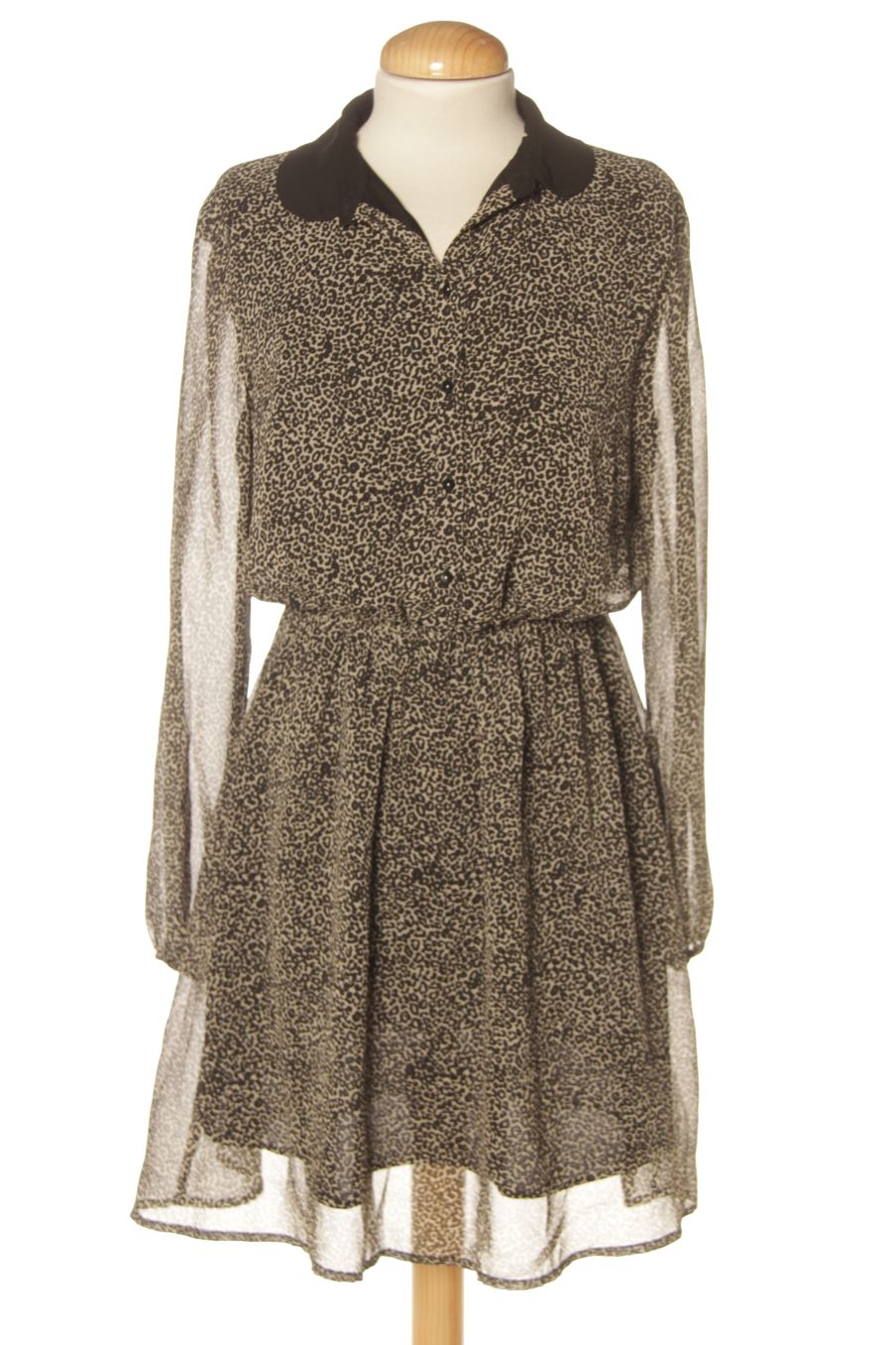 Robe casual Zara de la taille M, de couleur animal print