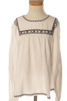 Blusa de manga larga 10 años Mango