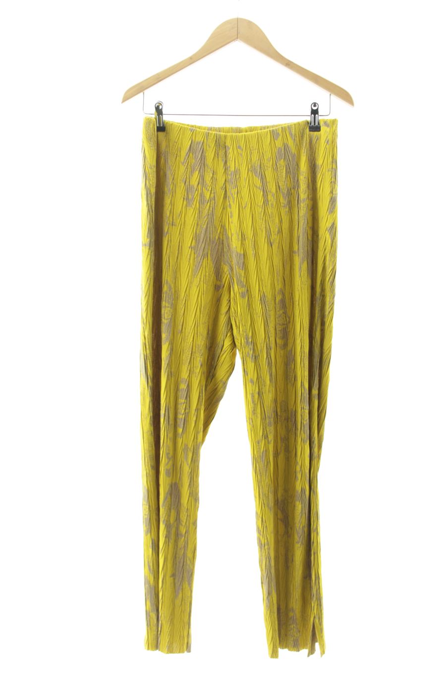 Pantalón Casual de Zara de la talla L, de color amarillo