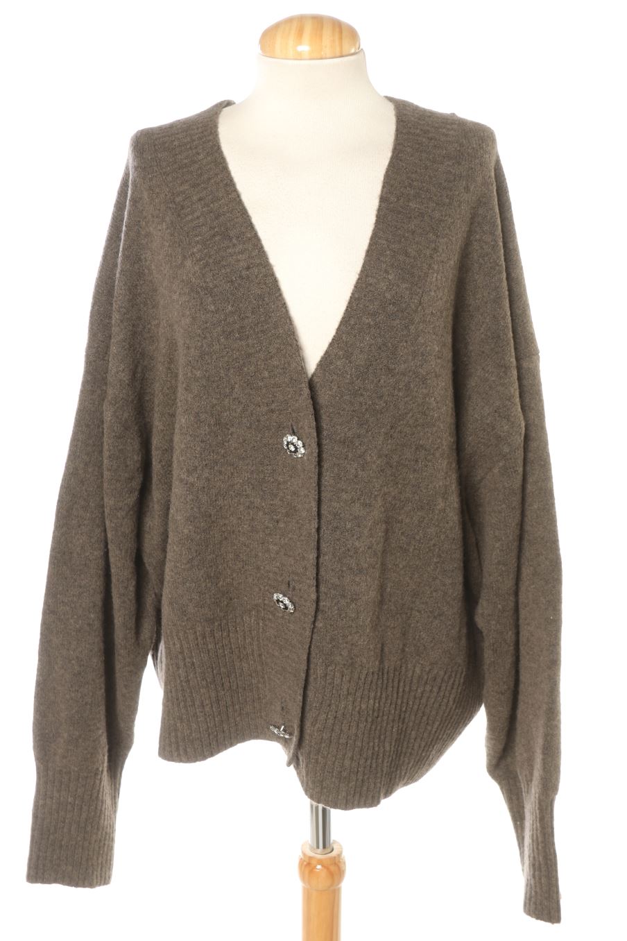 Gilet H&M de la taille XL, de couleur gris