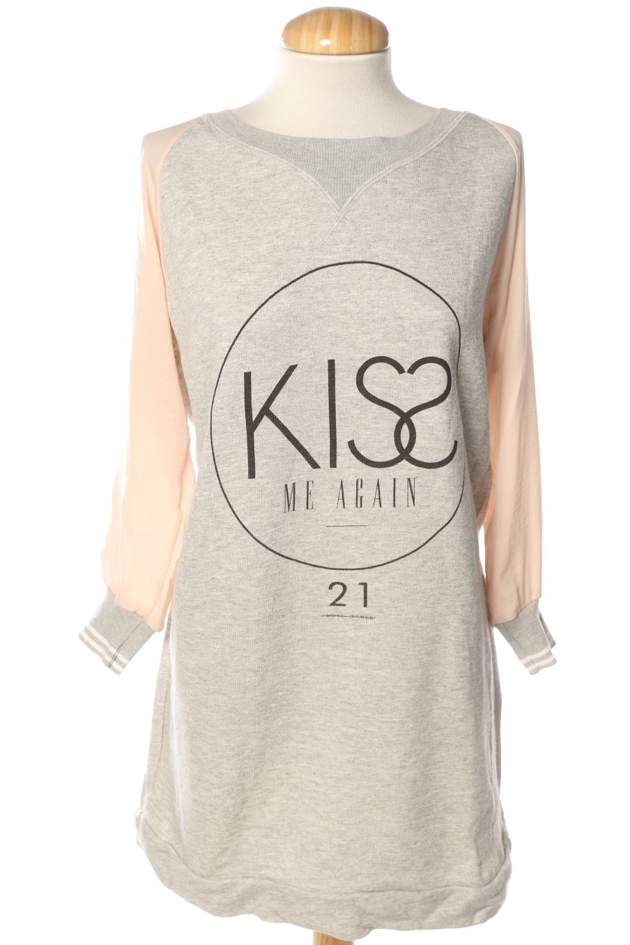 Vestito casual de Stradivarius de la talla M, de color grigio