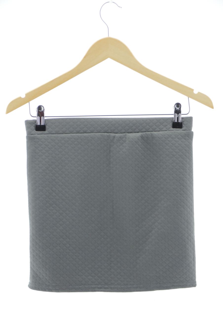 Aufwändiger Rock von Terranova Größe XS, Farbe Grau, für