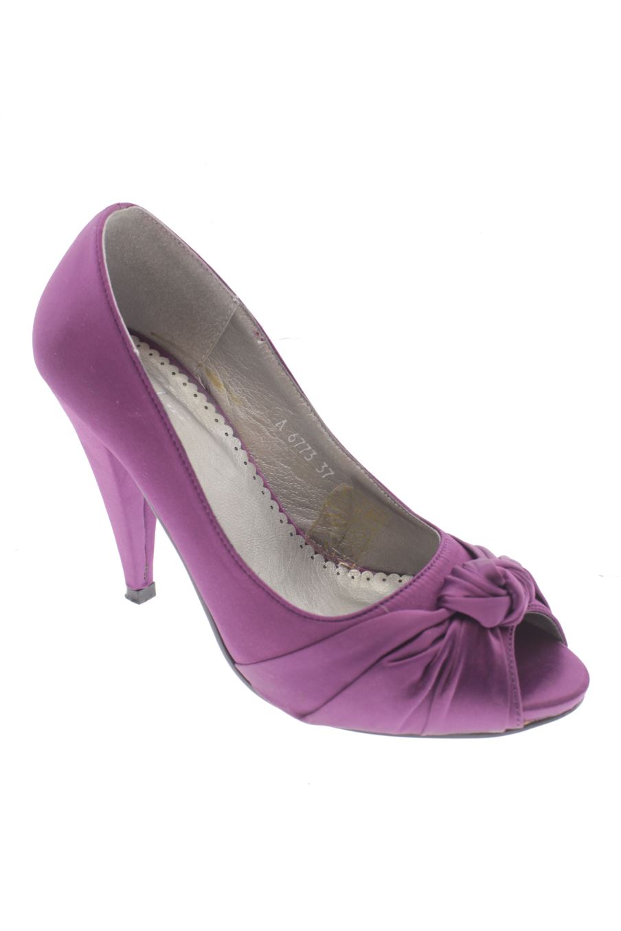 Zapatos de tacon de Lunhui de la talla 37, de color morado de