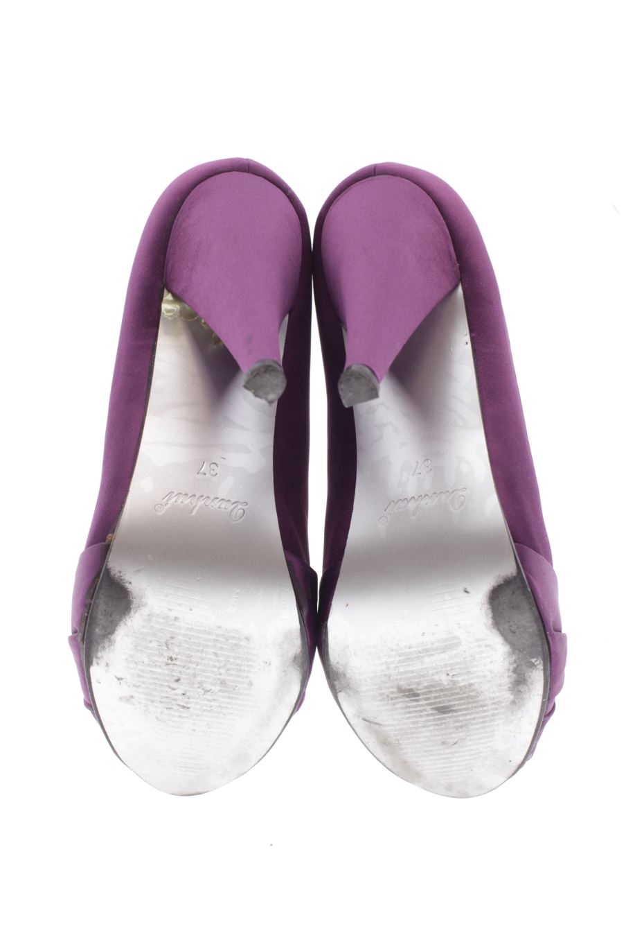 Zapatos de tacon de Lunhui de la talla 37, de color morado de