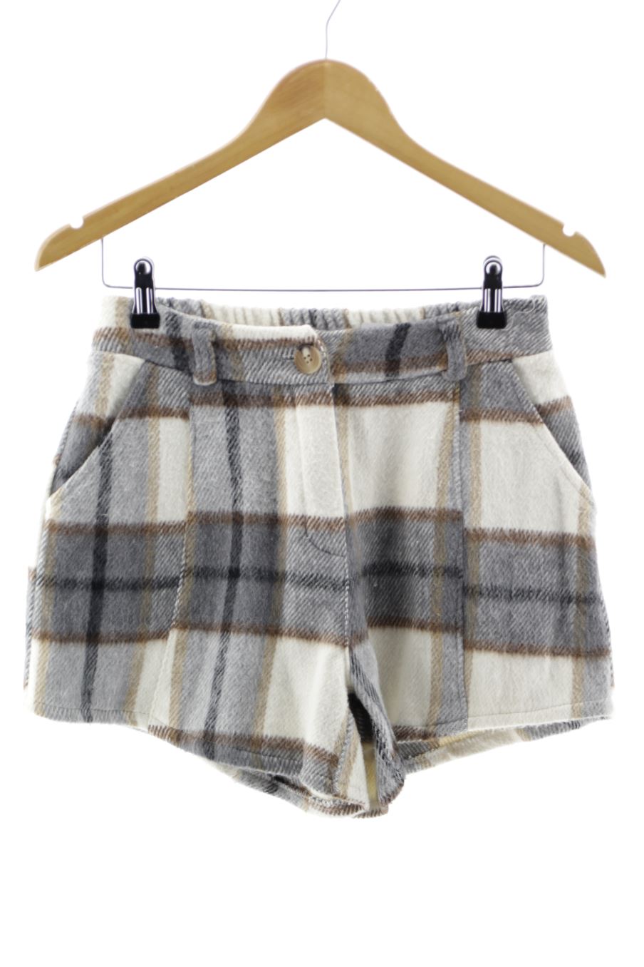 Shorts Made in italy de la taille 34, de couleur carreaux