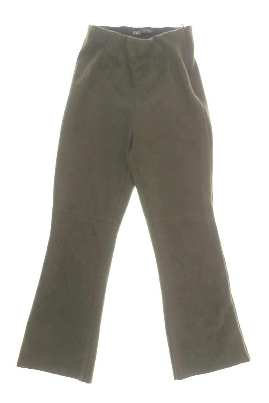 Pantalon Zara de la taille XS, de couleur vert