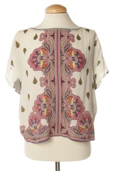 Blusa de manga corta S Zara, foto 1 de 2