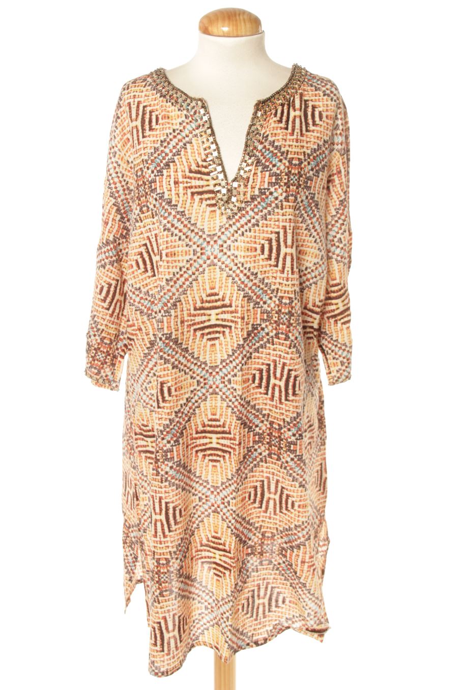 Robe casual Couchel de la taille L, de couleur imprimés